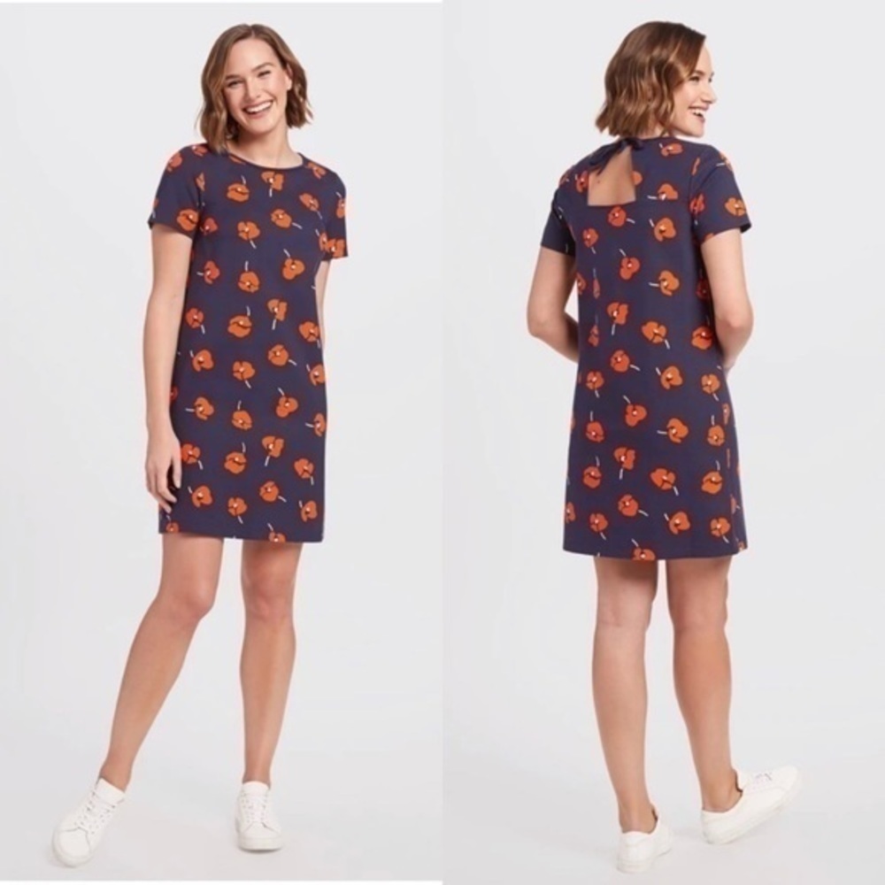 Draper James Poppy Ponte Shift Dress - Picture 3 of 6